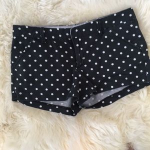 Polka dot shorts